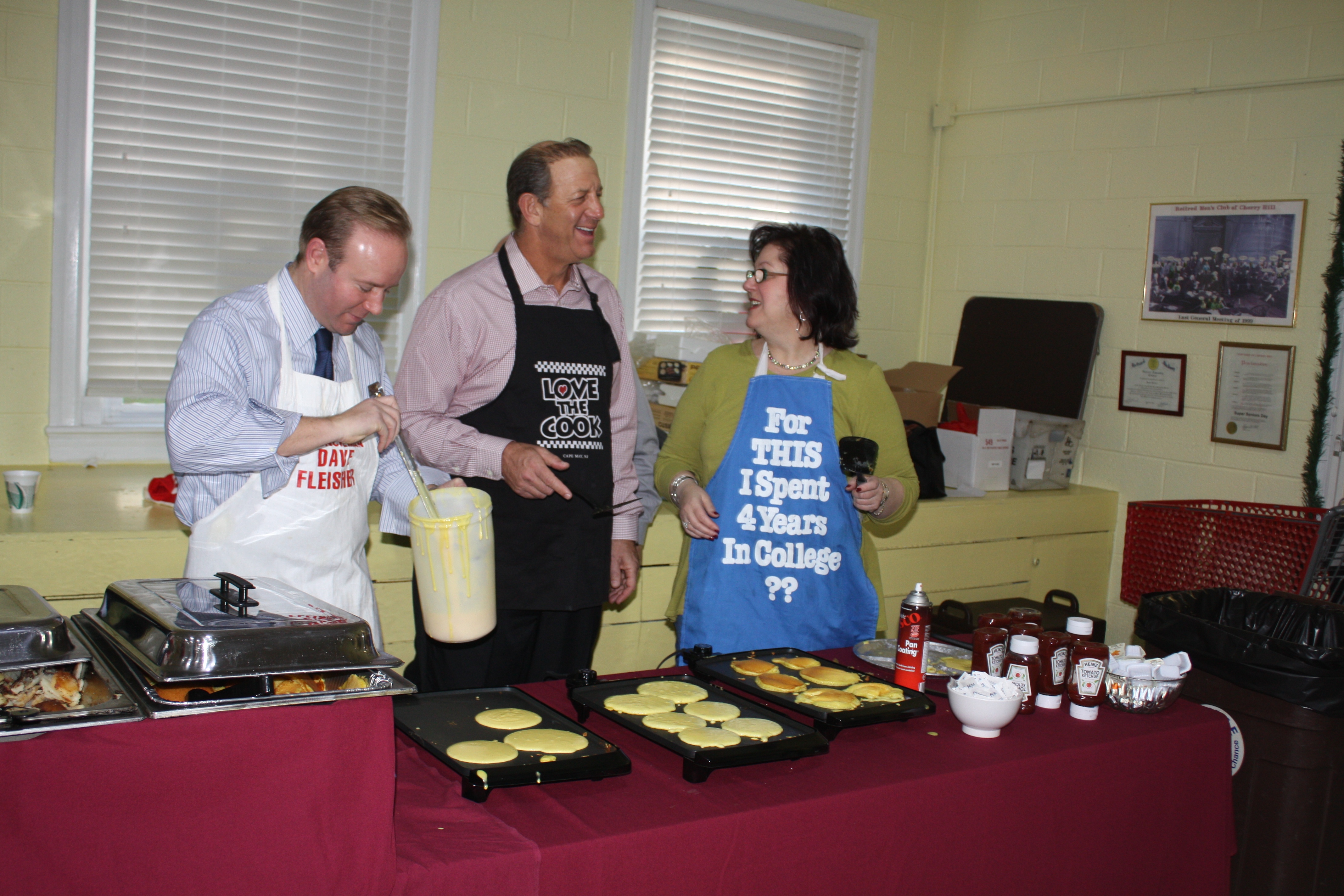 Employee holiday breakfast 5
